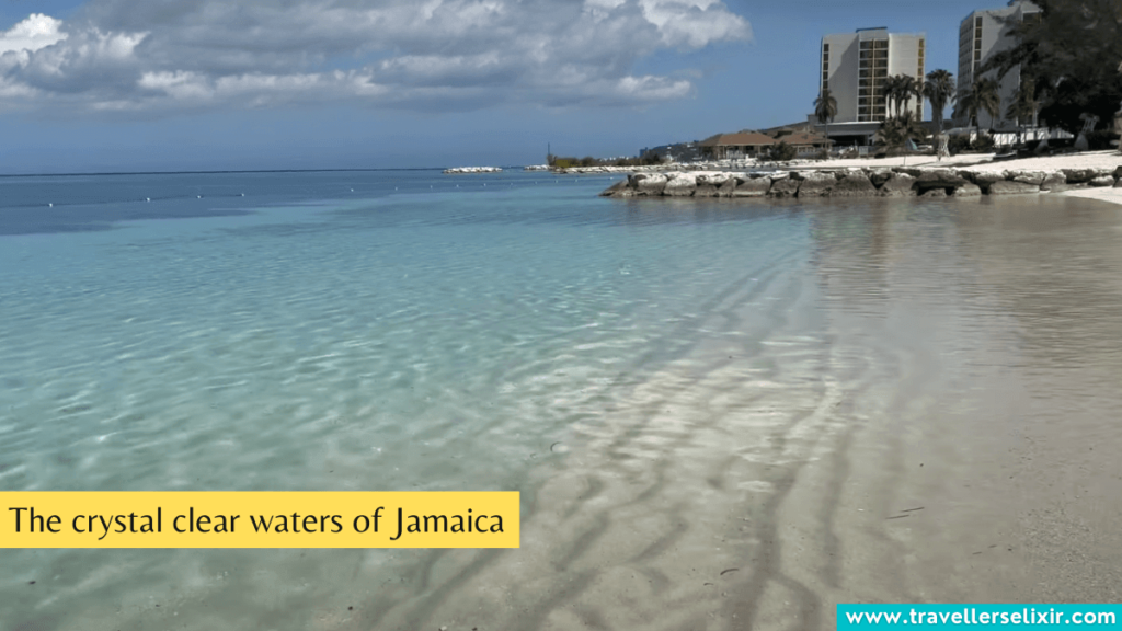 Beach in Jamaica.