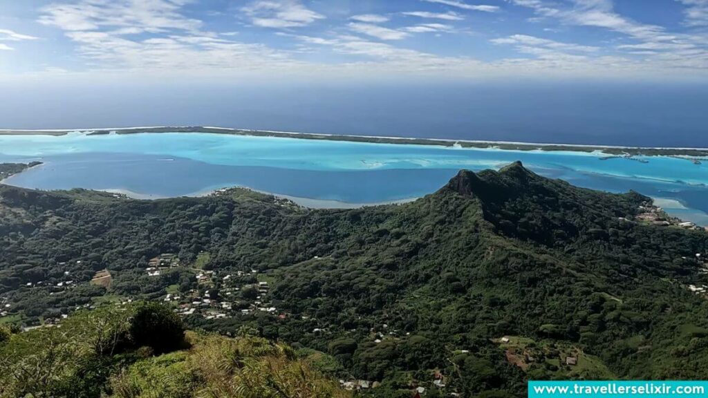 View from Mt Otemanu