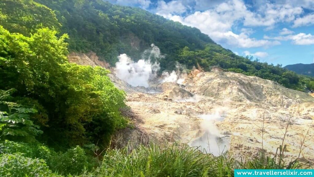 St Lucia Sulfur Springs