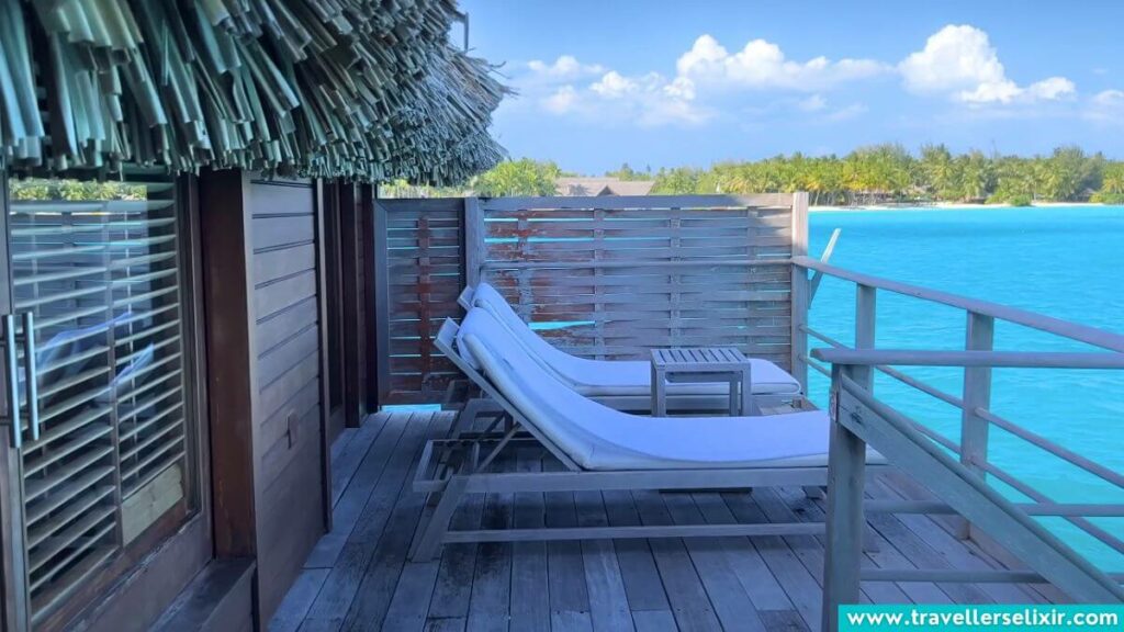 Resort in Bora Bora.