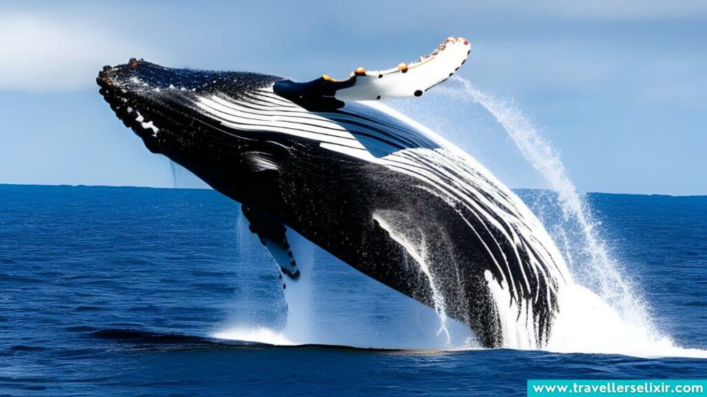 Whale watching on Big Island