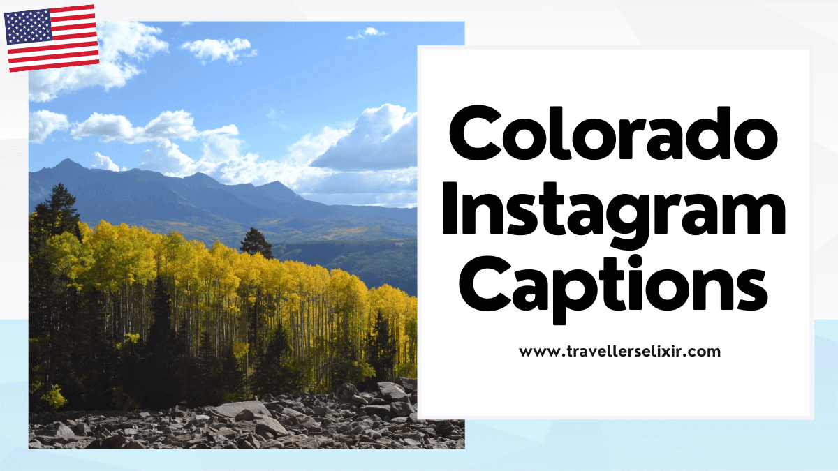 Colorado Instagram captions - featured image