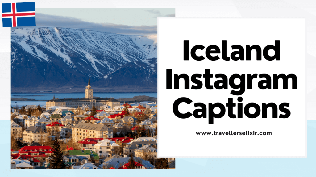 Iceland Instagram captions - featured image