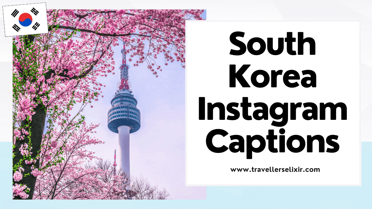 best South Korea Instagram captions - featured image