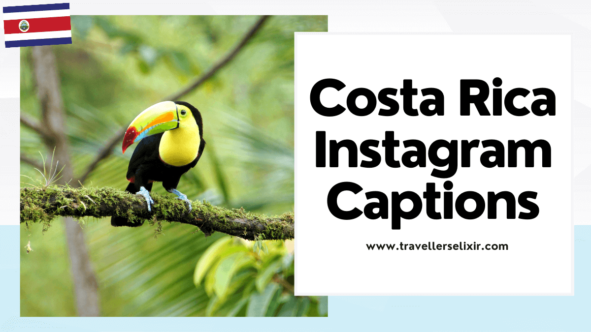 Costa Rica Instagram captions - featured image