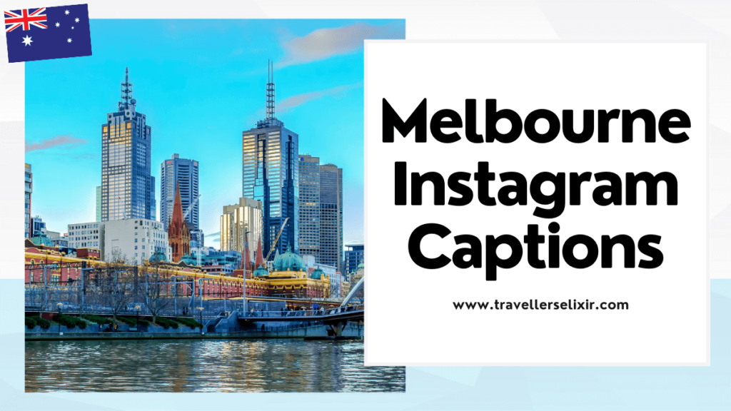 Melbourne Instagram captions - featured image
