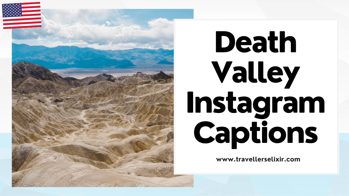 Death Valley Instagram captions & quotes - featured image