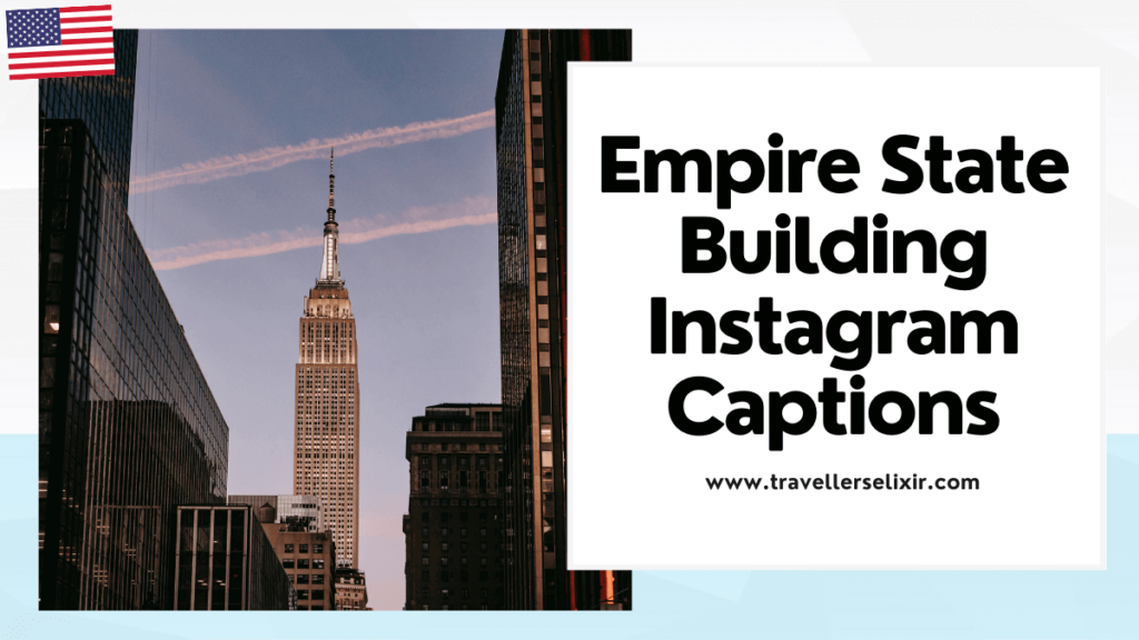 Empire State Building Instagram captions & quotes - featured image