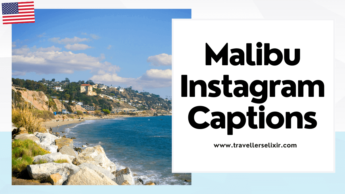 Malibu Instagram captions and quotes - featured image