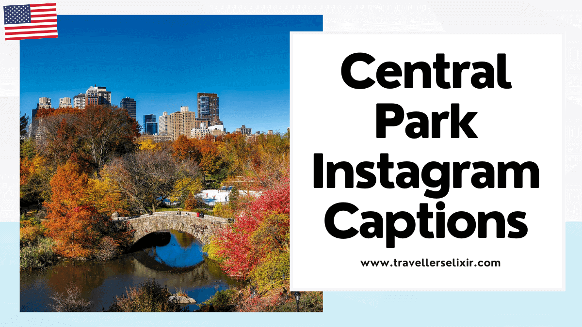 Central Park Instagram captions & quotes - featured image