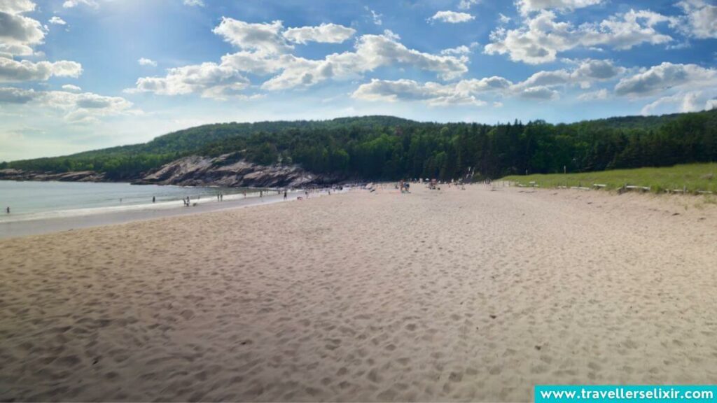 Sand Beach in Bar Harbor