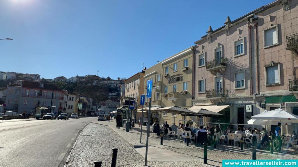 Street in Santa Clara, Coimbra.