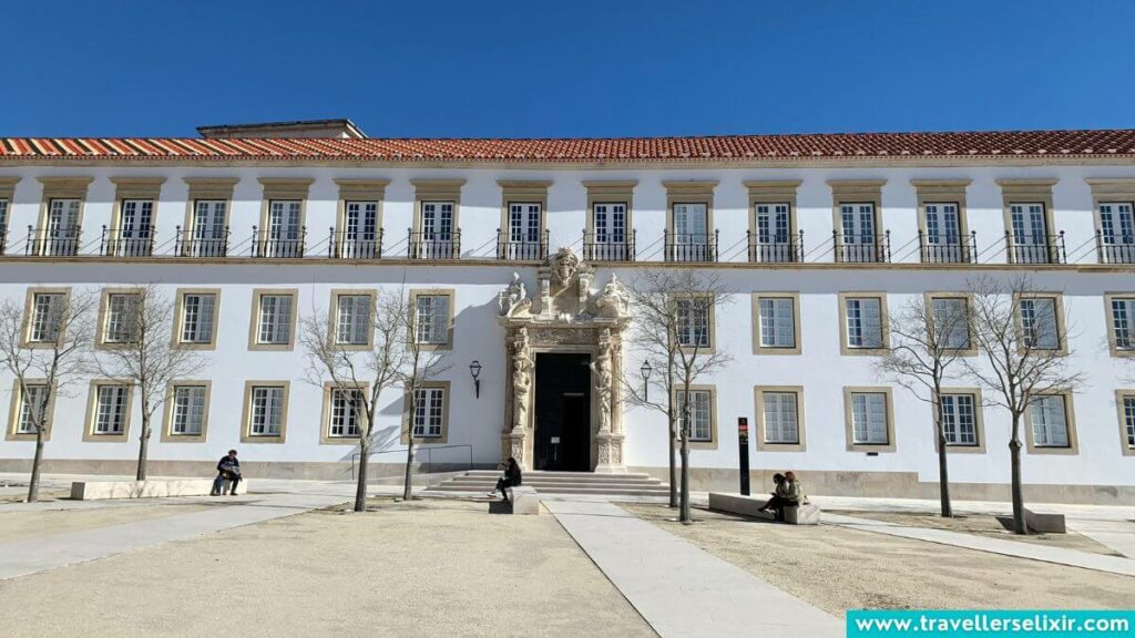 Courtyard building at the University of Coimbra.