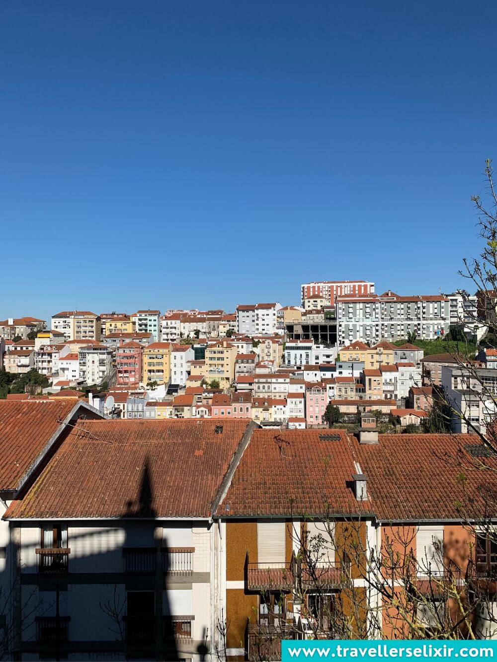 View from the Alta area of Coimbra.