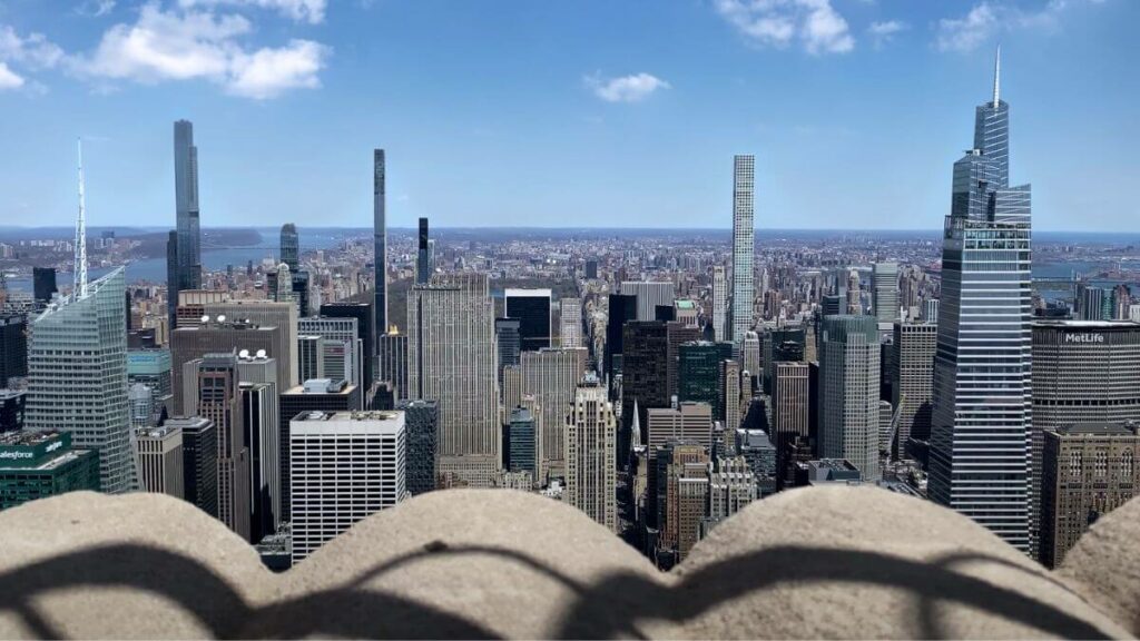 View from 86th floor of the Empire State Building.