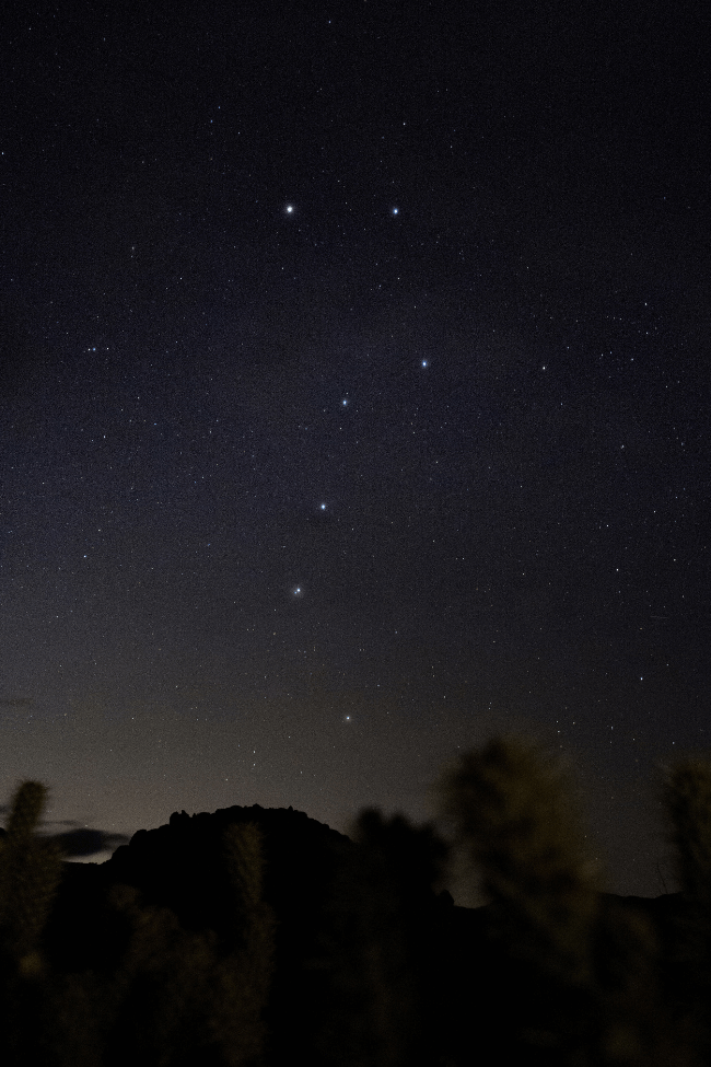 Anza-Borrego Desert State Park starry sky 