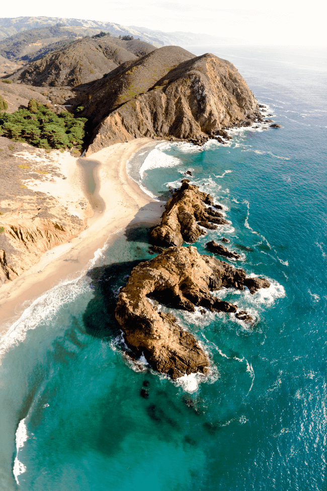 Pfeiffer Beach california 