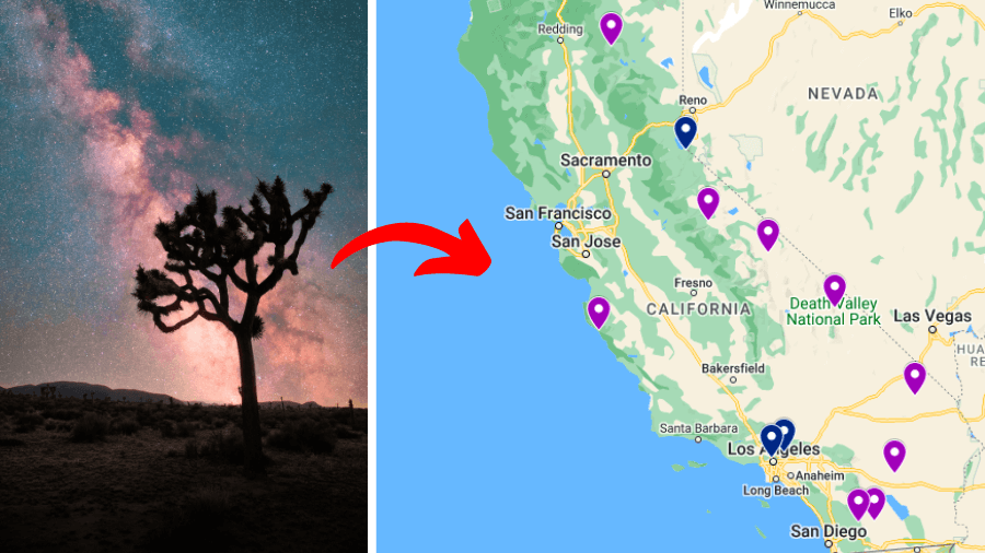 best stargazing spots in california featured image