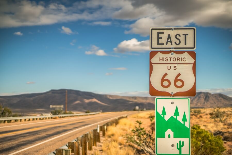 route 66 sign 