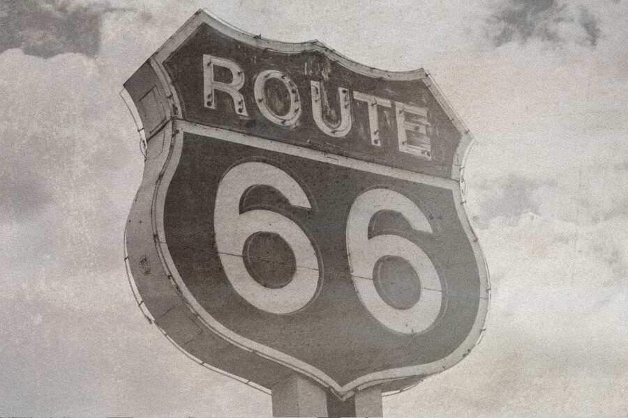 route 66 sign 