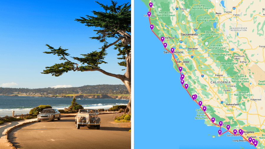 28 things to do highway 1 road trip featured image