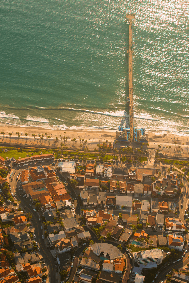 san clemente pier california 