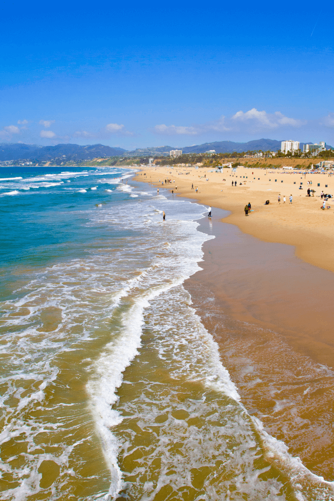 santa monica beach 