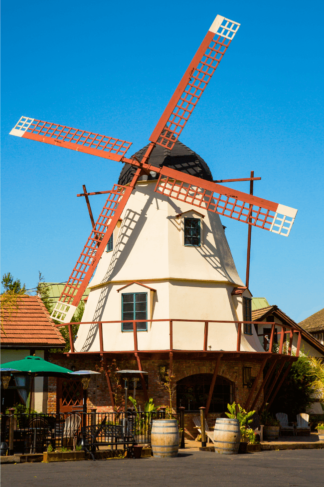 windmill in solvang california 
