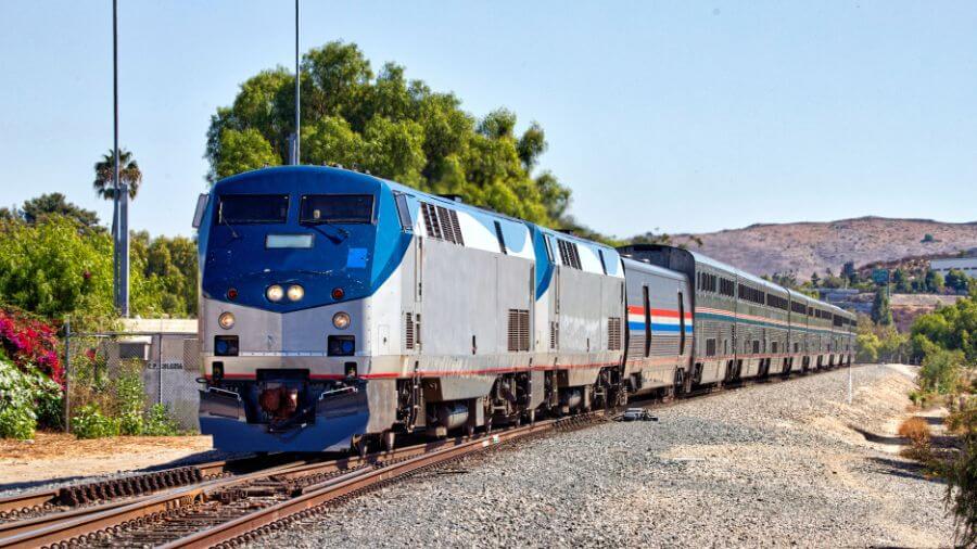 train cruise in california