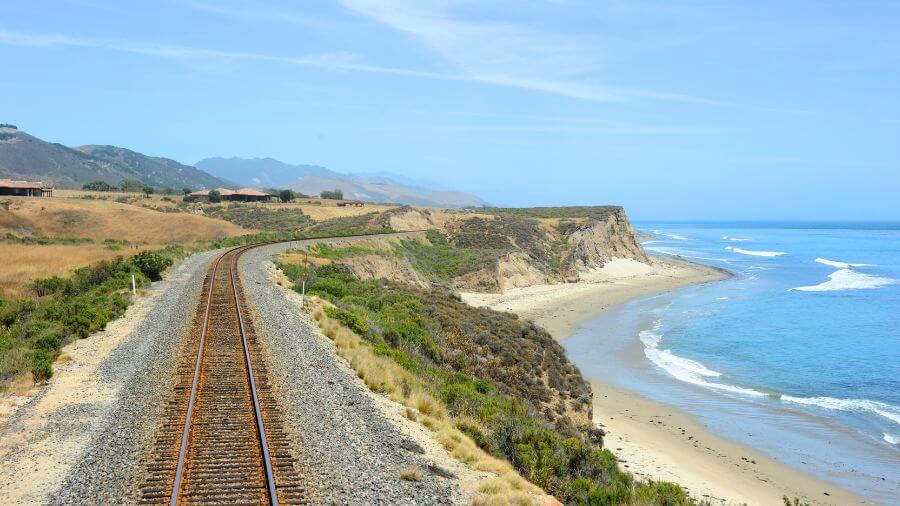 train cruise in california