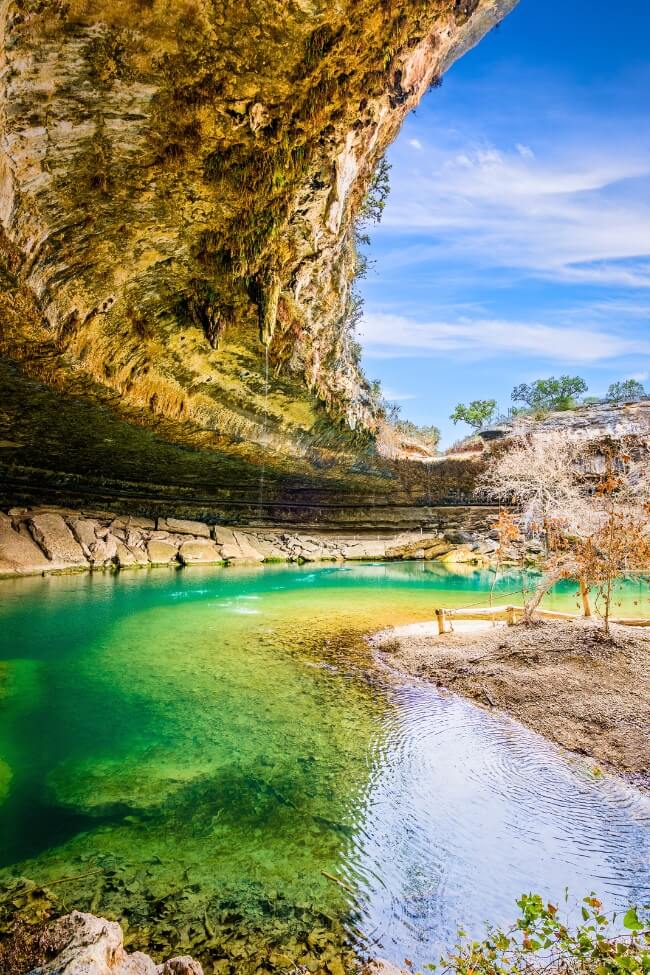 Hamilton Pool in Texas