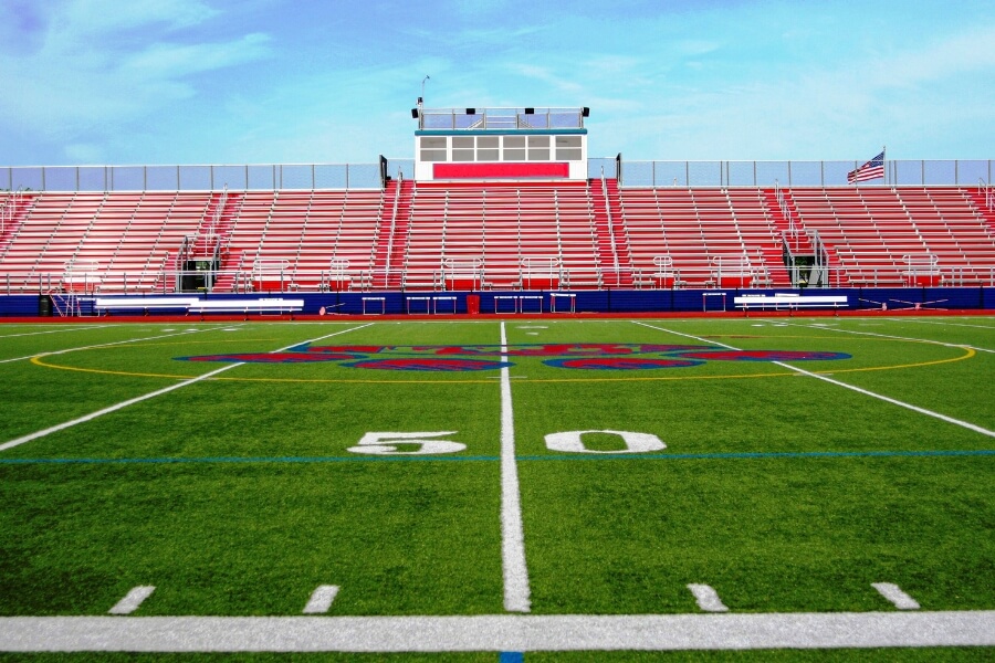 highschool football stadium 