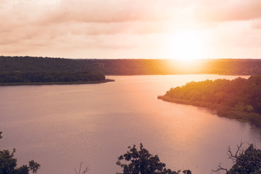 lake mineral wells state park texas 