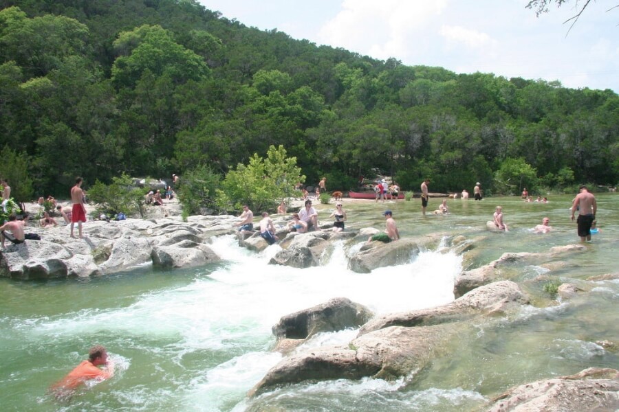 sculpture falls barton creek greenbelt flickr 