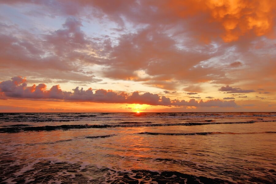 sunset south padre island 