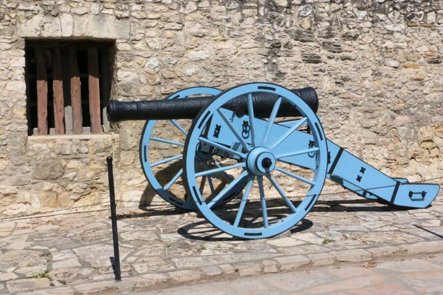 cannon at the alamo 