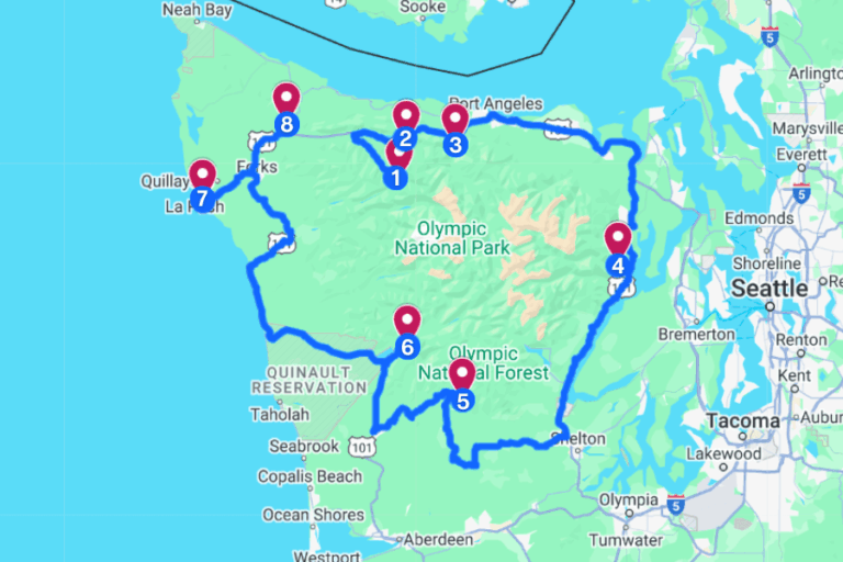 The Ultimate Olympic Peninsula Waterfalls Road Trip