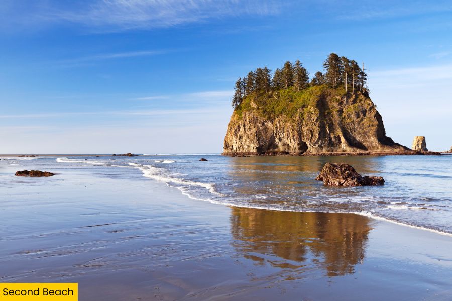 second beach washington
