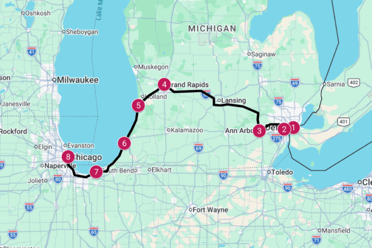The Ultimate Detroit To Chicago Road Trip Itinerary