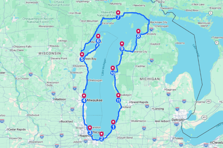 The Ultimate Lake Michigan Loop Road Trip